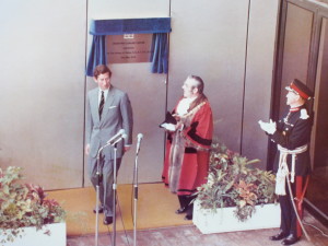 Prince Charles - Crowtree opening 1978